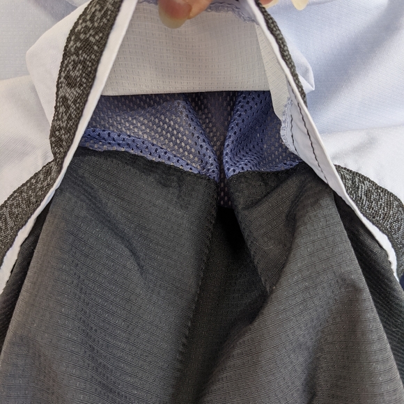 ✓Columbia packable hooded windbreaker S blue - Picture 9 of 16